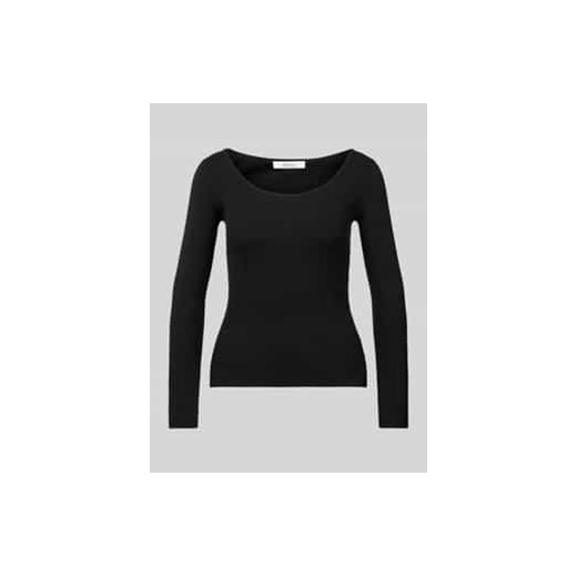 Sweter z dzianiny z dekoltem w łódkę model ‘ONDINA’ ze sklepu Peek&Cloppenburg  w kategorii Swetry damskie - zdjęcie 177832571
