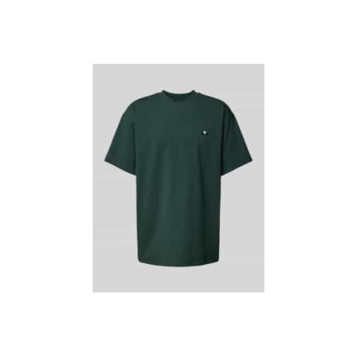 T-shirt z detalem z logo model ‘SINDIA’ ze sklepu Peek&Cloppenburg  w kategorii T-shirty męskie - zdjęcie 177832603