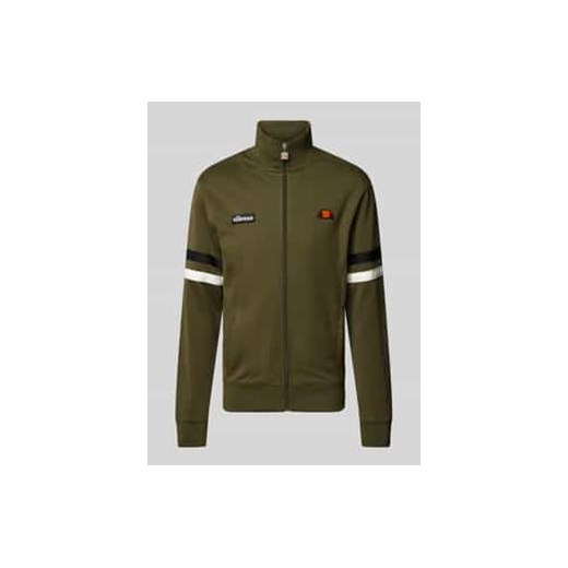 Bluza rozpinana z prążkowanymi wykończeniami ze sklepu Peek&Cloppenburg  w kategorii Bluzy męskie - zdjęcie 177832640