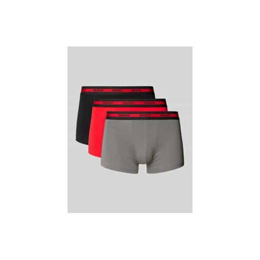 Obcisłe bokserki z elastycznym paskiem z logo w zestawie 3 szt. ze sklepu Peek&Cloppenburg  w kategorii Majtki męskie - zdjęcie 177833043