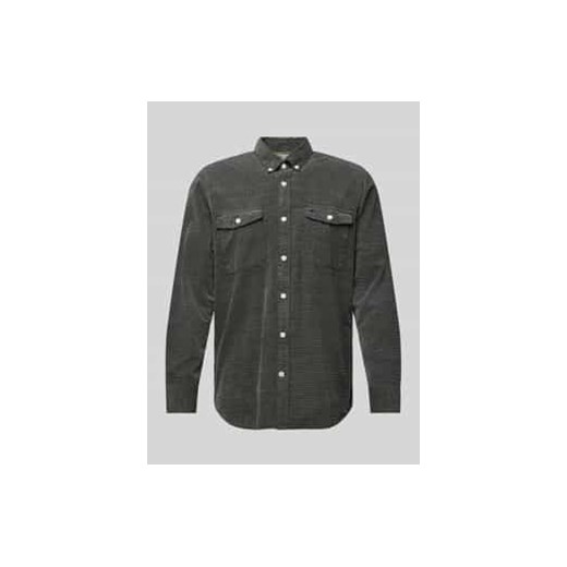Koszula casualowa o kroju regular fit z kołnierzykiem typu button down ze sklepu Peek&Cloppenburg  w kategorii Koszule męskie - zdjęcie 177833083