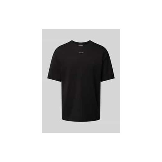 T-shirt o kroju oversized z nadrukiem z logo ze sklepu Peek&Cloppenburg  w kategorii T-shirty męskie - zdjęcie 177833153