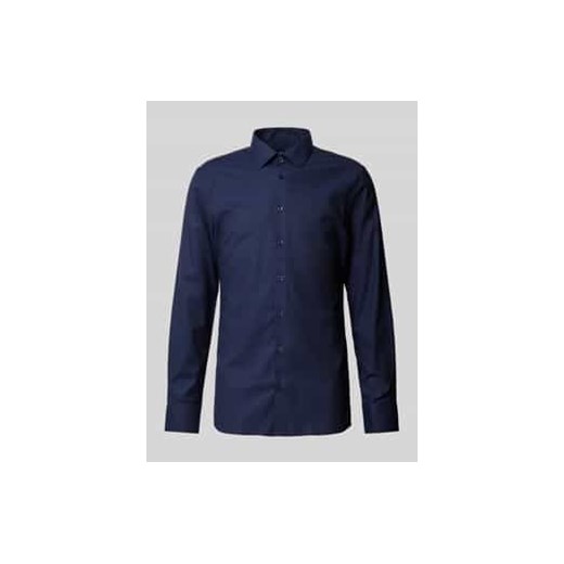 Koszula biznesowa o kroju regular fit z kołnierzykiem typu kent ze sklepu Peek&Cloppenburg  w kategorii Koszule męskie - zdjęcie 177833162
