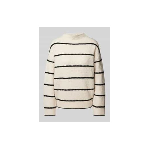 Sweter z dzianiny ze stójką model ‘HARA’ ze sklepu Peek&Cloppenburg  w kategorii Swetry damskie - zdjęcie 177833254