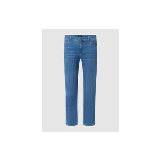 Jeansy o kroju tapered fit z dodatkiem streczu model ‘Slimmy’ ze sklepu Peek&Cloppenburg  w kategorii Jeansy męskie - zdjęcie 177833572