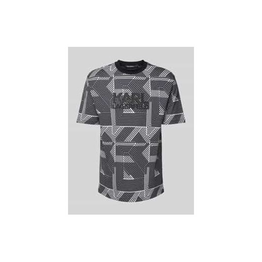 T-shirt z nadrukiem z logo ze sklepu Peek&Cloppenburg  w kategorii T-shirty męskie - zdjęcie 177833772