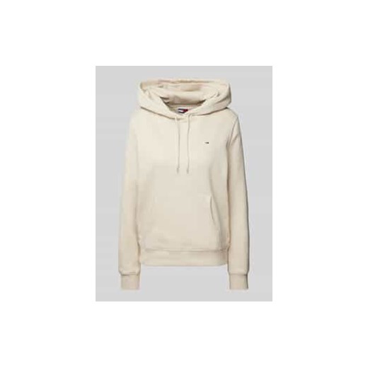 Bluza z kapturem i wyhaftowanym logo ze sklepu Peek&Cloppenburg  w kategorii Bluzy damskie - zdjęcie 177833801