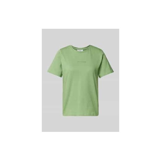 T-shirt z nadrukiem z logo ze sklepu Peek&Cloppenburg  w kategorii Bluzki damskie - zdjęcie 177833943
