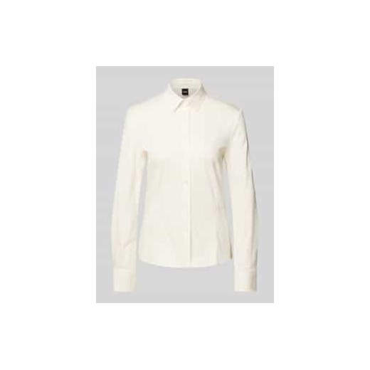 Bluzka o kroju regular fit z listwą guzikową na całej długości ze sklepu Peek&Cloppenburg  w kategorii Koszule damskie - zdjęcie 177834203