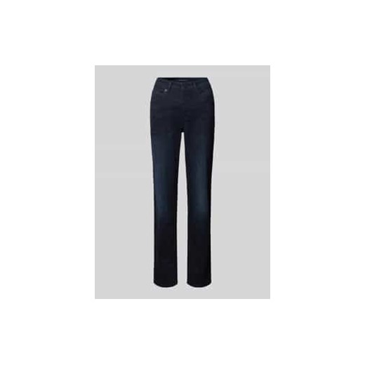 Jeansy o kroju slim fit z naszywką z logo model ‘Melanie’ ze sklepu Peek&Cloppenburg  w kategorii Jeansy damskie - zdjęcie 177834314