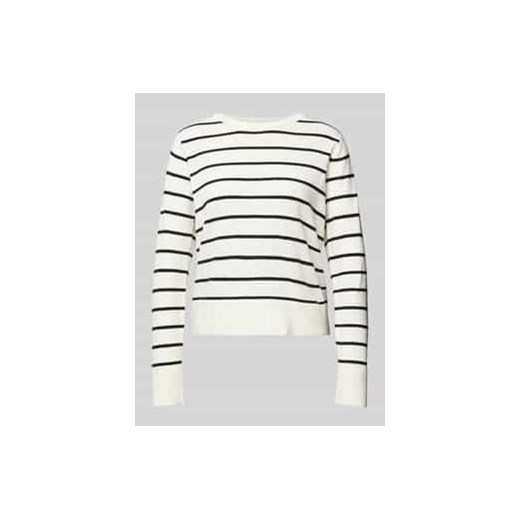 Sweter z dzianiny o kroju regular fit ze wzorem w paski model ‘JOY’ ze sklepu Peek&Cloppenburg  w kategorii Swetry damskie - zdjęcie 177834512