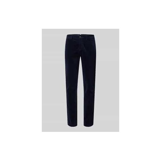 Spodnie sztruksowe o kroju slim fit model ‘Subway’ ze sklepu Peek&Cloppenburg  w kategorii Spodnie męskie - zdjęcie 177834551