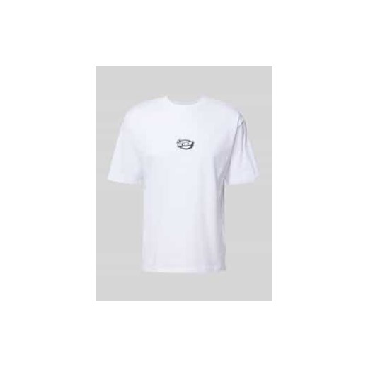 T-shirt z nadrukiem z logo ze sklepu Peek&Cloppenburg  w kategorii T-shirty męskie - zdjęcie 177834642