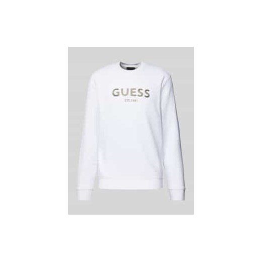 Bluza z wyhaftowanym logo model ‘BOX’ ze sklepu Peek&Cloppenburg  w kategorii Bluzy męskie - zdjęcie 177834682