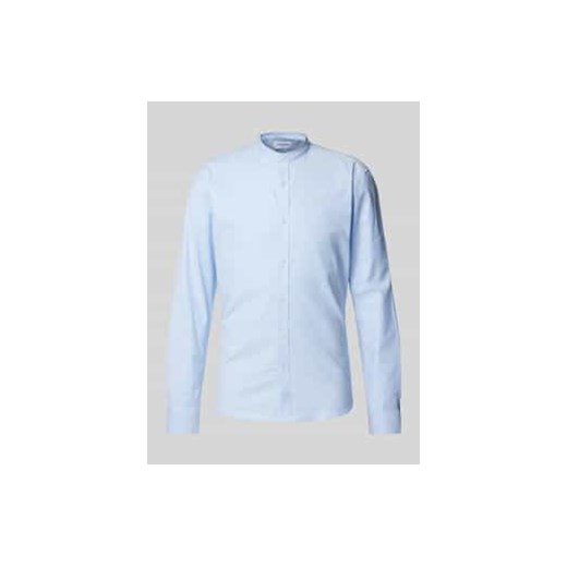 Koszula casualowa o kroju slim fit ze stójką model ‘Oxford’ ze sklepu Peek&Cloppenburg  w kategorii Koszule męskie - zdjęcie 177834683