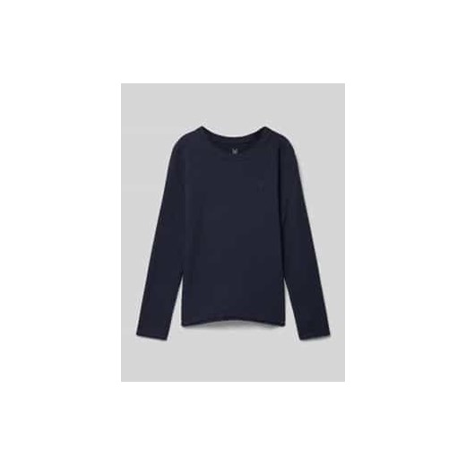 Bluzka z długim rękawem i fakturowanym wzorem model ‘BLUHARRY’ ze sklepu Peek&Cloppenburg  w kategorii T-shirty chłopięce - zdjęcie 177834892