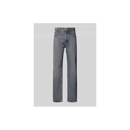 Jeansy o kroju straight fit z dodatkiem wełny model ‘EDGE’ ze sklepu Peek&Cloppenburg  w kategorii Jeansy męskie - zdjęcie 177834903