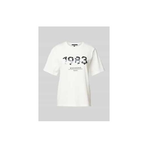 T-shirt z okrągłym dekoltem model ‘CABINA’ ze sklepu Peek&Cloppenburg  w kategorii Bluzki damskie - zdjęcie 177834963