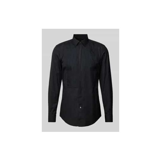 Koszula biznesowa o kroju slim fit z kołnierzykiem typu kent ze sklepu Peek&Cloppenburg  w kategorii Koszule męskie - zdjęcie 177834991