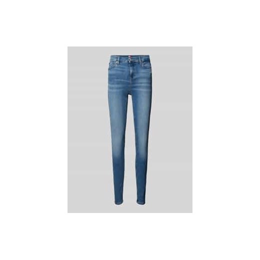 Jeansy o kroju skinny fit z 5 kieszeniami model ‘NORA’ ze sklepu Peek&Cloppenburg  w kategorii Jeansy damskie - zdjęcie 177835050