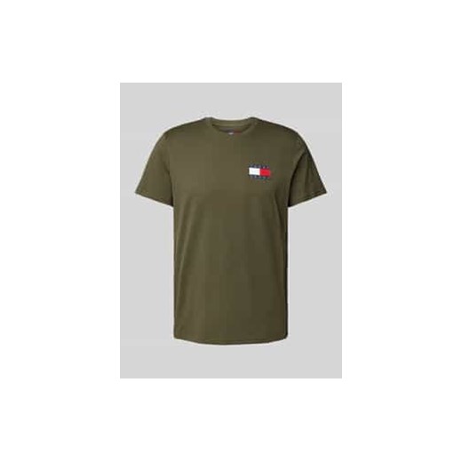 T-shirt o kroju slim fit z nadrukiem z logo model ‘ESSENTIAL’ ze sklepu Peek&Cloppenburg  w kategorii T-shirty męskie - zdjęcie 177835082
