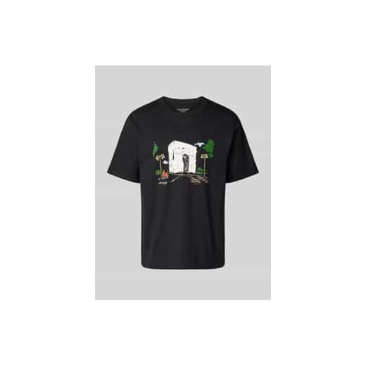 T-shirt z nadrukowanym motywem ze sklepu Peek&Cloppenburg  w kategorii T-shirty męskie - zdjęcie 177835122