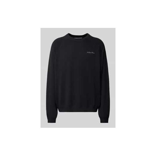 Sweter z dzianiny z prążkowanymi wykończeniami ze sklepu Peek&Cloppenburg  w kategorii Swetry męskie - zdjęcie 177835422