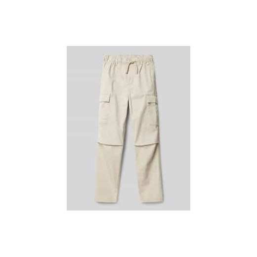 Spodnie cargo o kroju slim fit z tunelem ze sklepu Peek&Cloppenburg  w kategorii Spodnie chłopięce - zdjęcie 177835572
