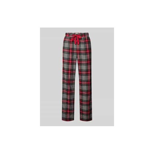 Spodnie od piżamy o kroju regular fit z tunelem ze sklepu Peek&Cloppenburg  w kategorii Piżamy damskie - zdjęcie 177835674