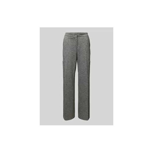 Spodnie materiałowe o kroju regular fit w kieszeniami na nogawkach model ‘STYLE.MAINE’ ze sklepu Peek&Cloppenburg  w kategorii Spodnie damskie - zdjęcie 177835744