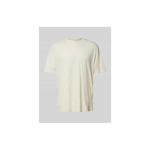 T-shirt z detalem z logo ze sklepu Peek&Cloppenburg  w kategorii T-shirty męskie - zdjęcie 177835761