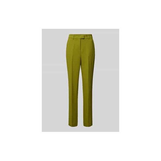 Spodnie materiałowe o kroju regular fit w kant model ‘Denoa’ ze sklepu Peek&Cloppenburg  w kategorii Spodnie damskie - zdjęcie 177835872