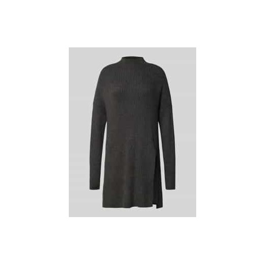 Sweter z dzianiny z bocznym rozcięciem model ‘KATIA’ ze sklepu Peek&Cloppenburg  w kategorii Swetry damskie - zdjęcie 177836021