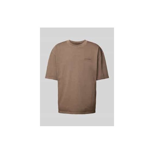 T-shirt o kroju oversized z wyhaftowanym logo ze sklepu Peek&Cloppenburg  w kategorii T-shirty męskie - zdjęcie 177836044