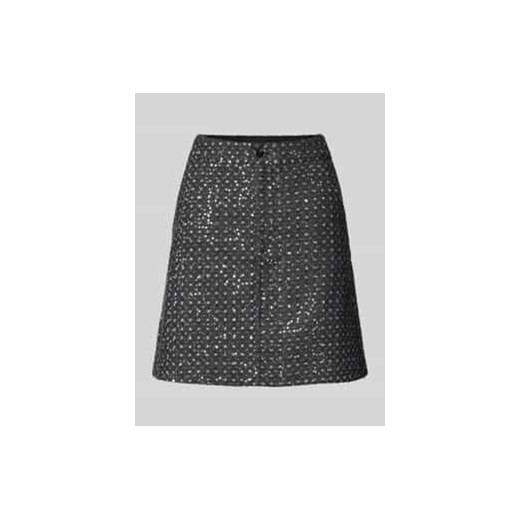 Spódnica mini o kroju regular fit z cekinowym obszyciem model ‘ROBERTA’ ze sklepu Peek&Cloppenburg  w kategorii Spódnice - zdjęcie 177836111