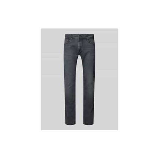 Jeansy o kroju tapered fit z 5 kieszeniami model ‘SPIKE’ ze sklepu Peek&Cloppenburg  w kategorii Jeansy męskie - zdjęcie 177836190