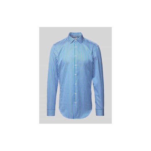 Koszula biznesowa o kroju Super Slim Fit z kołnierzykiem typu kent ze sklepu Peek&Cloppenburg  w kategorii Koszule męskie - zdjęcie 177836204