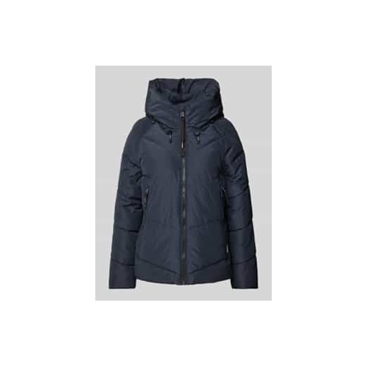 Kurtka pikowana z kapturem model ‘ALESS’ ze sklepu Peek&Cloppenburg  w kategorii Kurtki damskie - zdjęcie 177836394