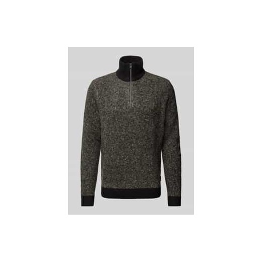 Sweter z dzianiny z golfem model ‘COSPACE’ ze sklepu Peek&Cloppenburg  w kategorii Swetry męskie - zdjęcie 177836433