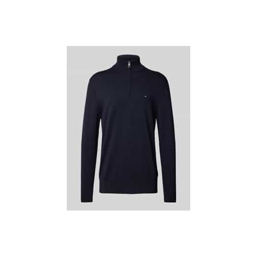 Sweter z dzianiny o kroju regular fit ze stójką ze sklepu Peek&Cloppenburg  w kategorii Swetry męskie - zdjęcie 177836482