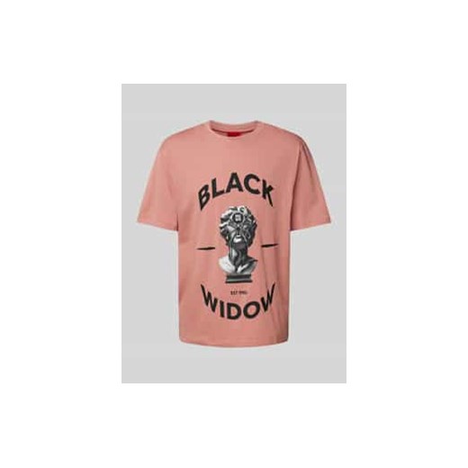T-shirt o kroju oversized z okrągłym dekoltem model ‘Dostalgi’ ze sklepu Peek&Cloppenburg  w kategorii T-shirty męskie - zdjęcie 177836664