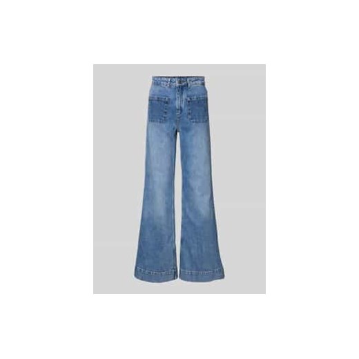 Jeansy z wpuszczanymi kieszeniami ze sklepu Peek&Cloppenburg  w kategorii Jeansy damskie - zdjęcie 177836791