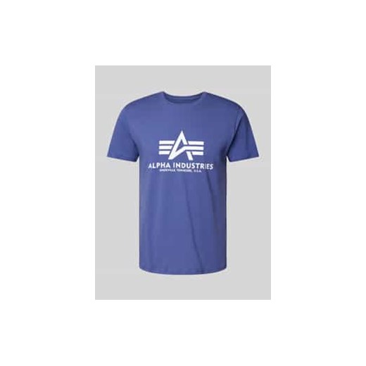T-shirt z nadrukiem z logo ze sklepu Peek&Cloppenburg  w kategorii T-shirty męskie - zdjęcie 177836853