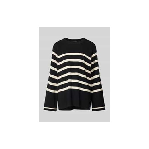 Sweter z dzianiny z okrągłym dekoltem model ‘FIFI’ ze sklepu Peek&Cloppenburg  w kategorii Swetry damskie - zdjęcie 177837322