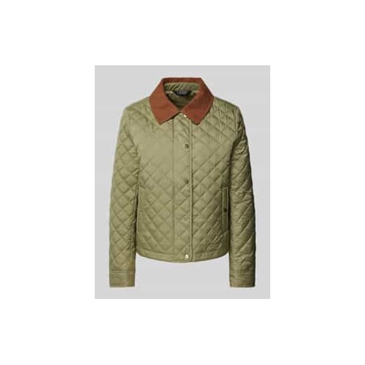 Kurtka pikowana z listwą z zatrzaskami ze sklepu Peek&Cloppenburg  w kategorii Kurtki damskie - zdjęcie 177837362