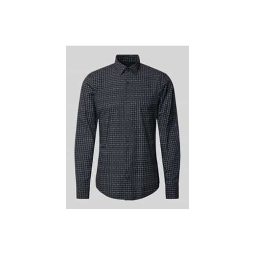 Koszula biznesowa o kroju slim fit z kołnierzykiem typu cutaway model ‘Pit’ ze sklepu Peek&Cloppenburg  w kategorii Koszule męskie - zdjęcie 177837712