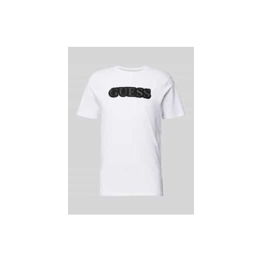 T-shirt z wyhaftowanym logo ze sklepu Peek&Cloppenburg  w kategorii T-shirty męskie - zdjęcie 177837740