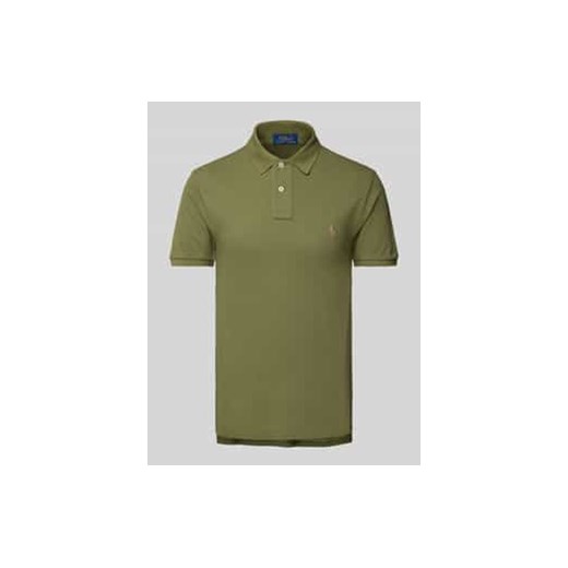 Koszulka polo o kroju slim fit z wyhaftowanym logo ze sklepu Peek&Cloppenburg  w kategorii T-shirty męskie - zdjęcie 177837773