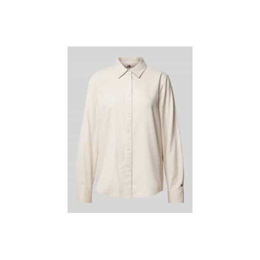 Bluzka koszulowa o kroju regular fit z kołnierzykiem ze sklepu Peek&Cloppenburg  w kategorii Koszule damskie - zdjęcie 177837801