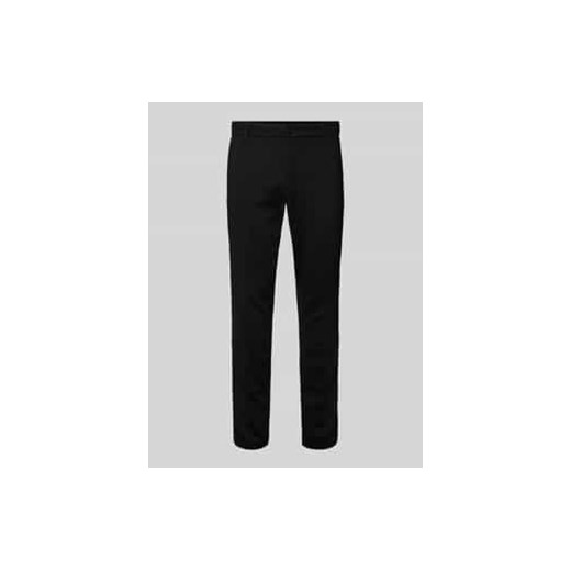 Chinosy o kroju slim fit z dżerseju z przeszytym,podwiniętym zakończeniem nogawki ze sklepu Peek&Cloppenburg  w kategorii Spodnie męskie - zdjęcie 177837822